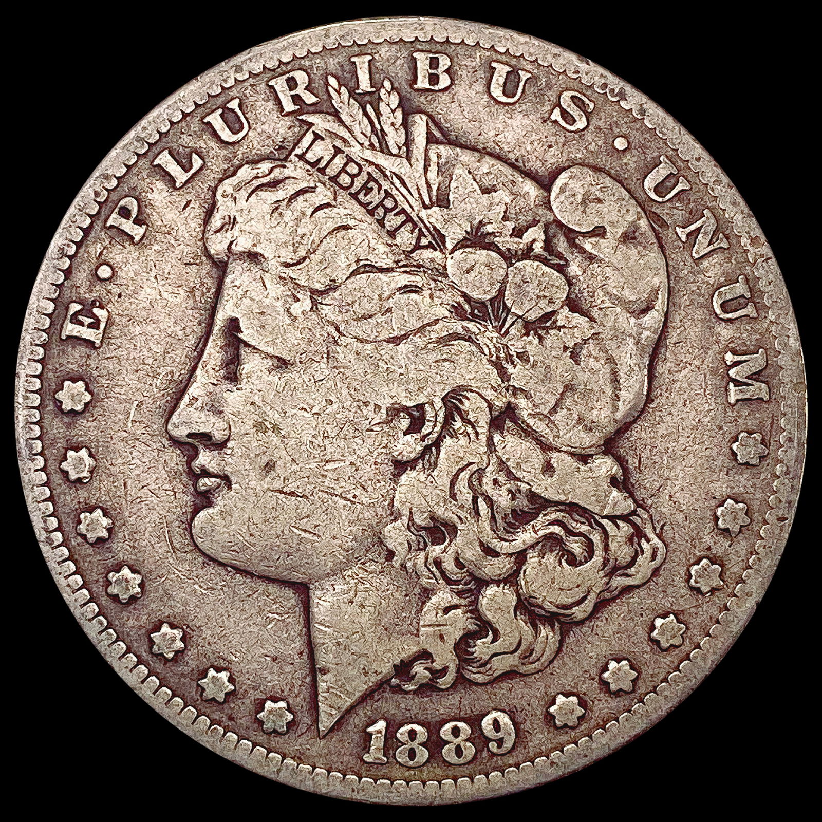 1889-CC Morgan Silver Dollar NICELY CIRCULATED (1 of 2)