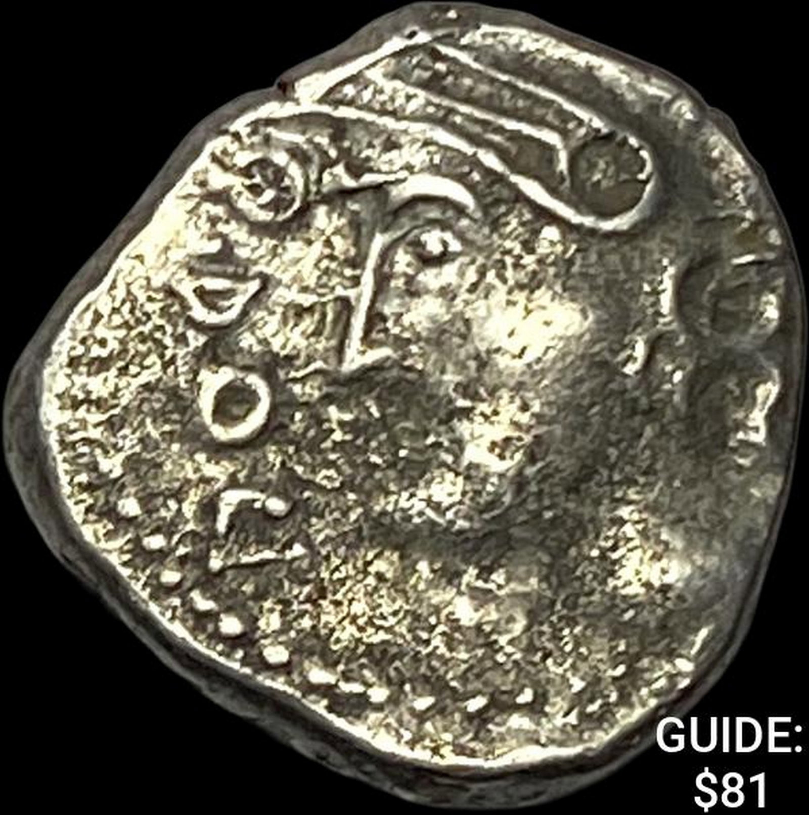Gaul Tribes Silver Quinarius NEARLY UNCIRCULATED: Gaul Tribes Silver Quinarius NEARLY UNCIRCULATED