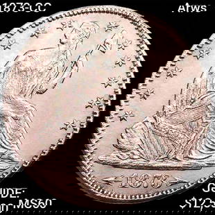 1873-CC Arws Seated Liberty Half Dollar UNCIRCULATED: 1873-CC Arws Seated Liberty Half Dollar UNCIRCULATED