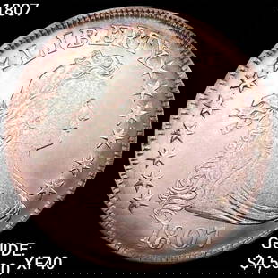 1807 Draped Bust Half Dollar NEARLY UNCIRCULATED: 1807 Draped Bust Half Dollar NEARLY UNCIRCULATED