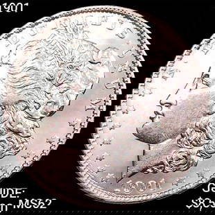 1901 Morgan Silver Dollar UNCIRCULATED: 1901 Morgan Silver Dollar UNCIRCULATED