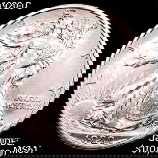 1920-D Walking Liberty Half Dollar UNCIRCULATED: 1920-D Walking Liberty Half Dollar UNCIRCULATED