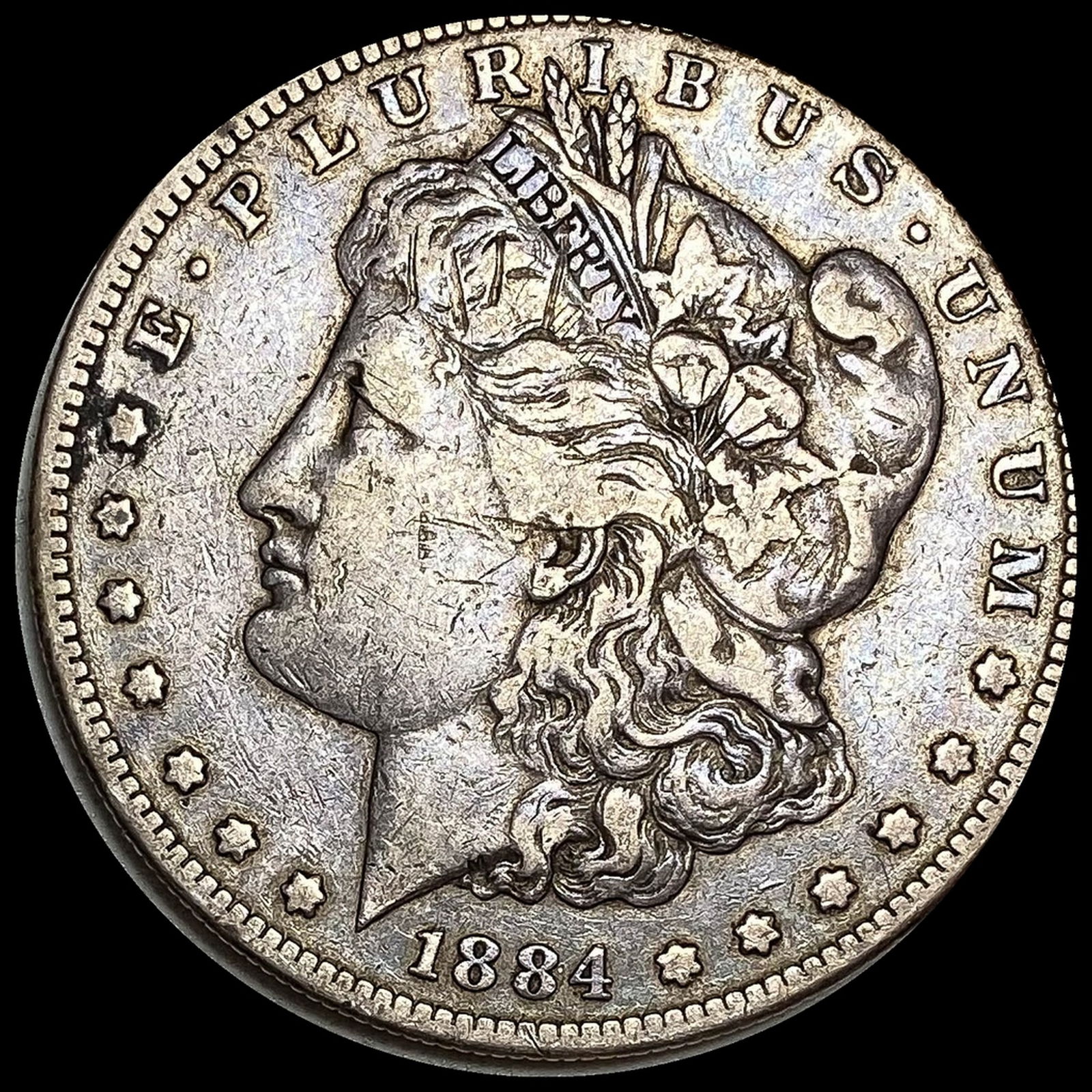 1884-S Silver Morgan Dollar LIGHTLY CIRCULATED (1 of 2)