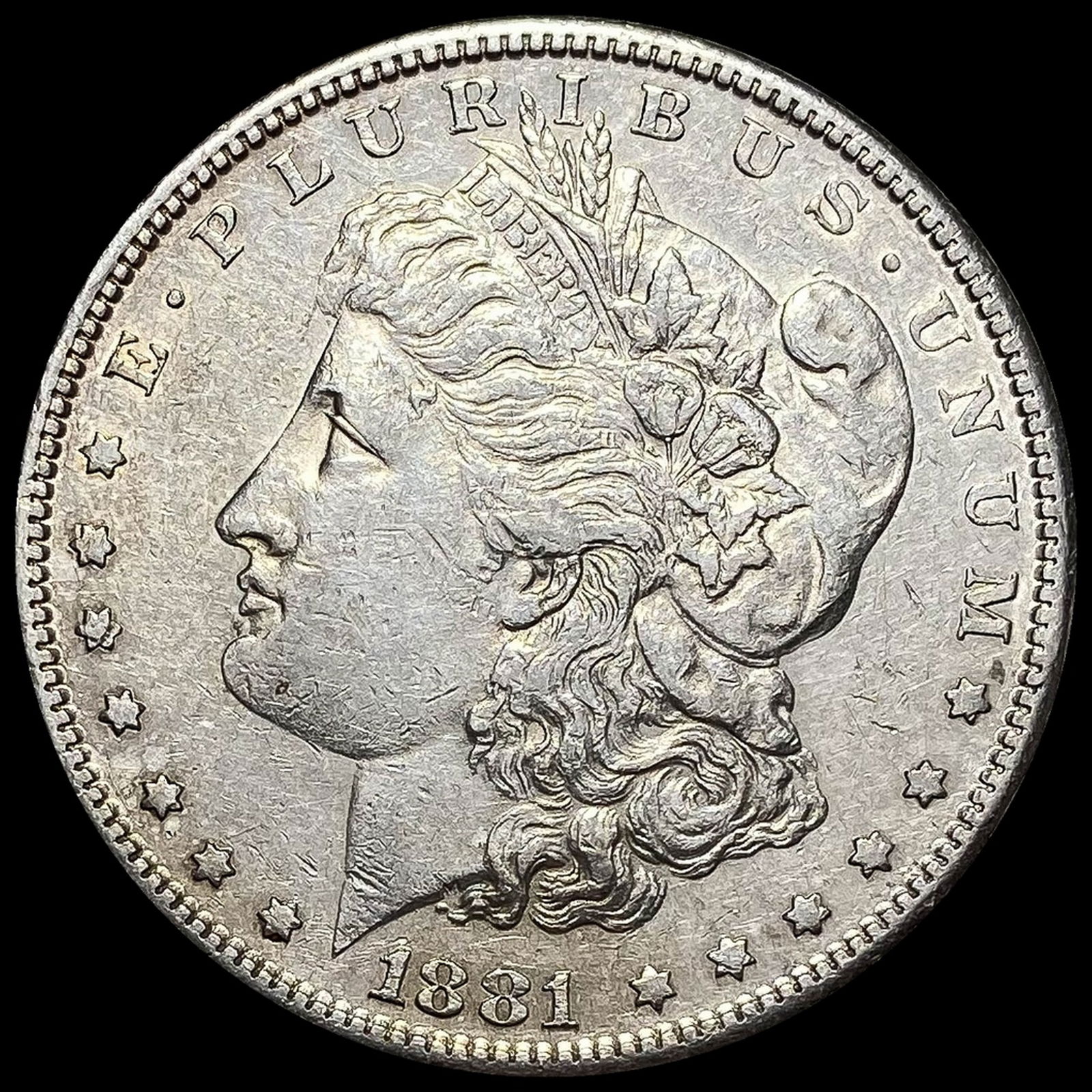 1881-S Silver Morgan Dollar CLOSELY UNCIRCULATED (1 of 2)