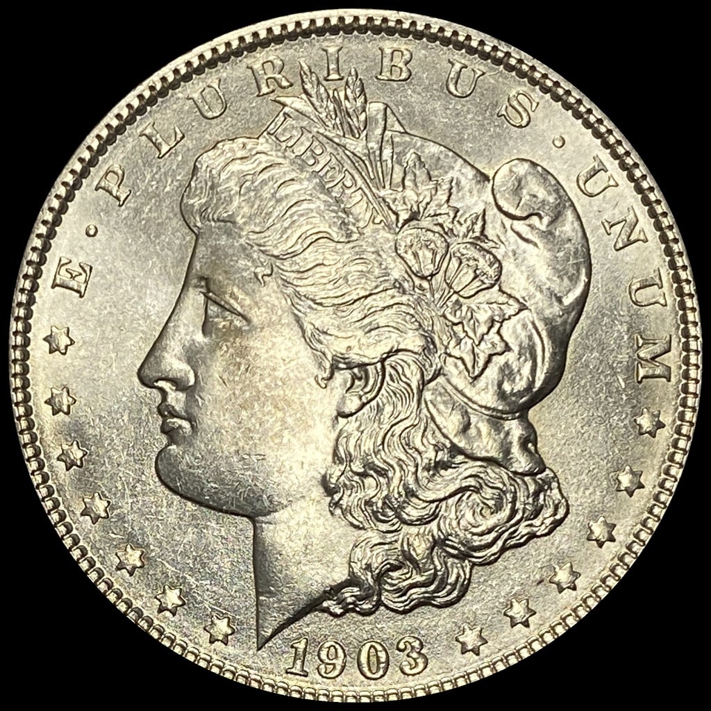 1903 Silver Morgan Dollar CHOICE BU (1 of 2)