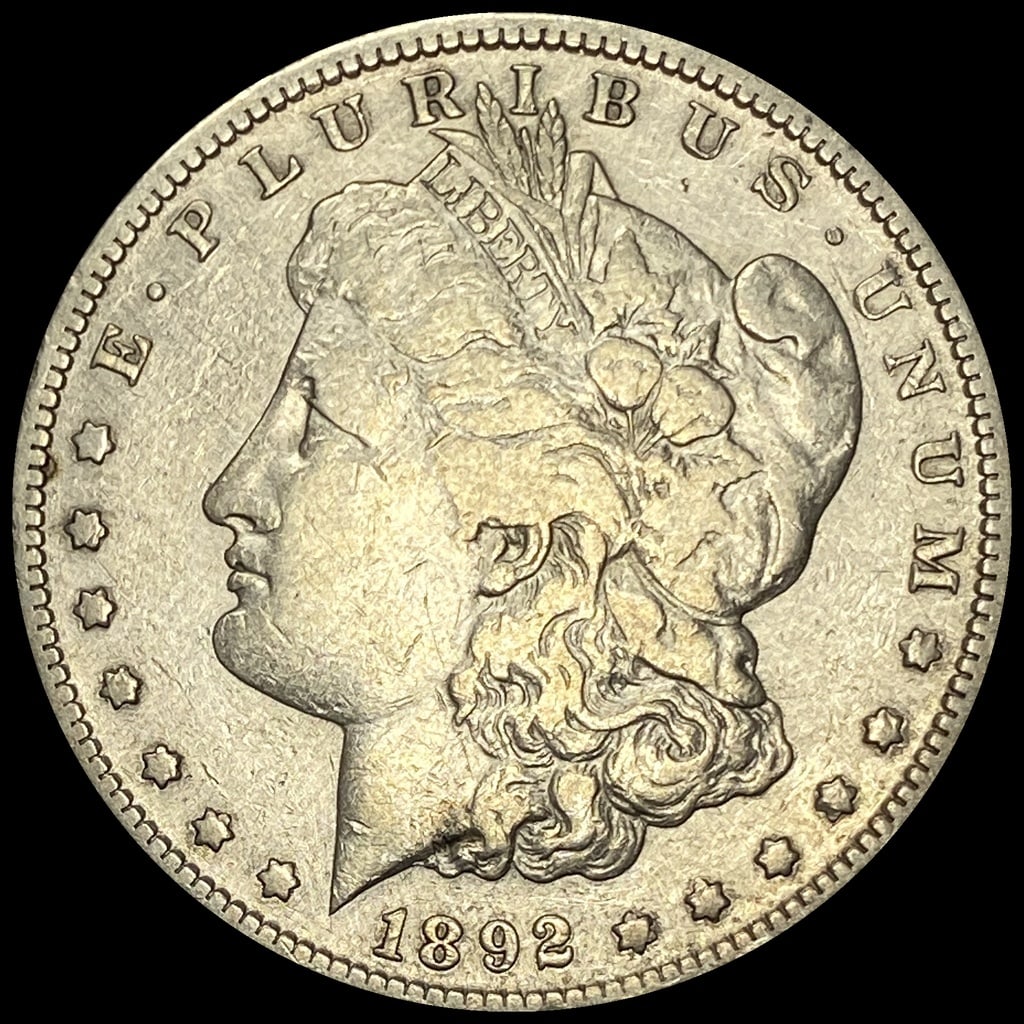 1892-S Silver Morgan Dollar LIGHTLY CIRCULATED (1 of 2)