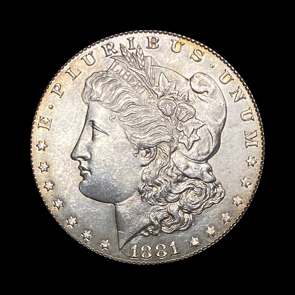 1881-S Silver Morgan Dollar CHOICE BU (1 of 2)