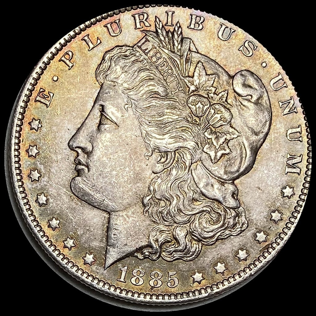 1885-O Morgan Silver Dollar CHOICE BU (1 of 2)