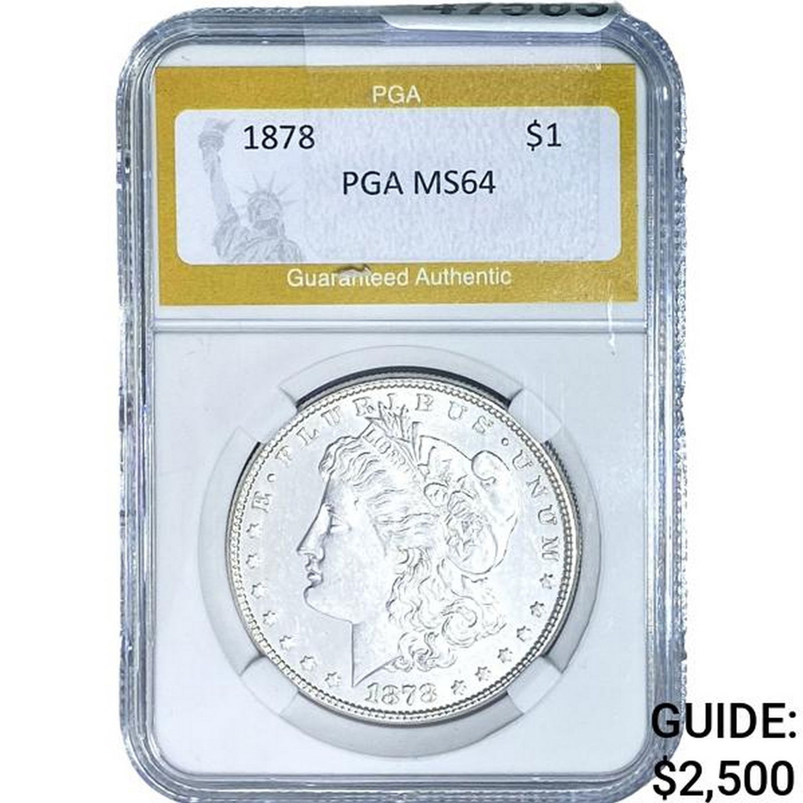 1878 Morgan Dollar PGA MS64 SILVER (1 of 2)