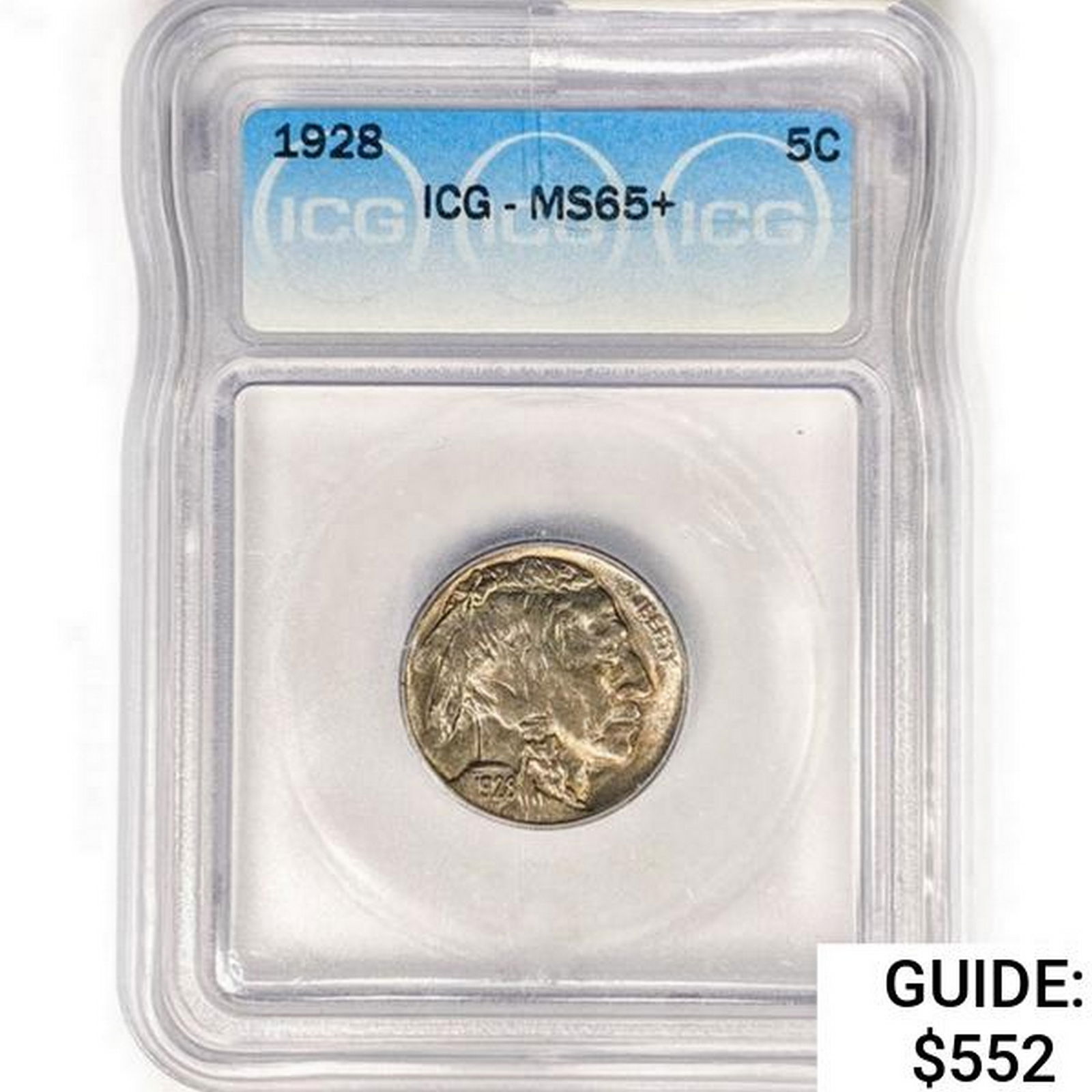1928 Buffalo Nickel ICG MS65+ (1 of 2)