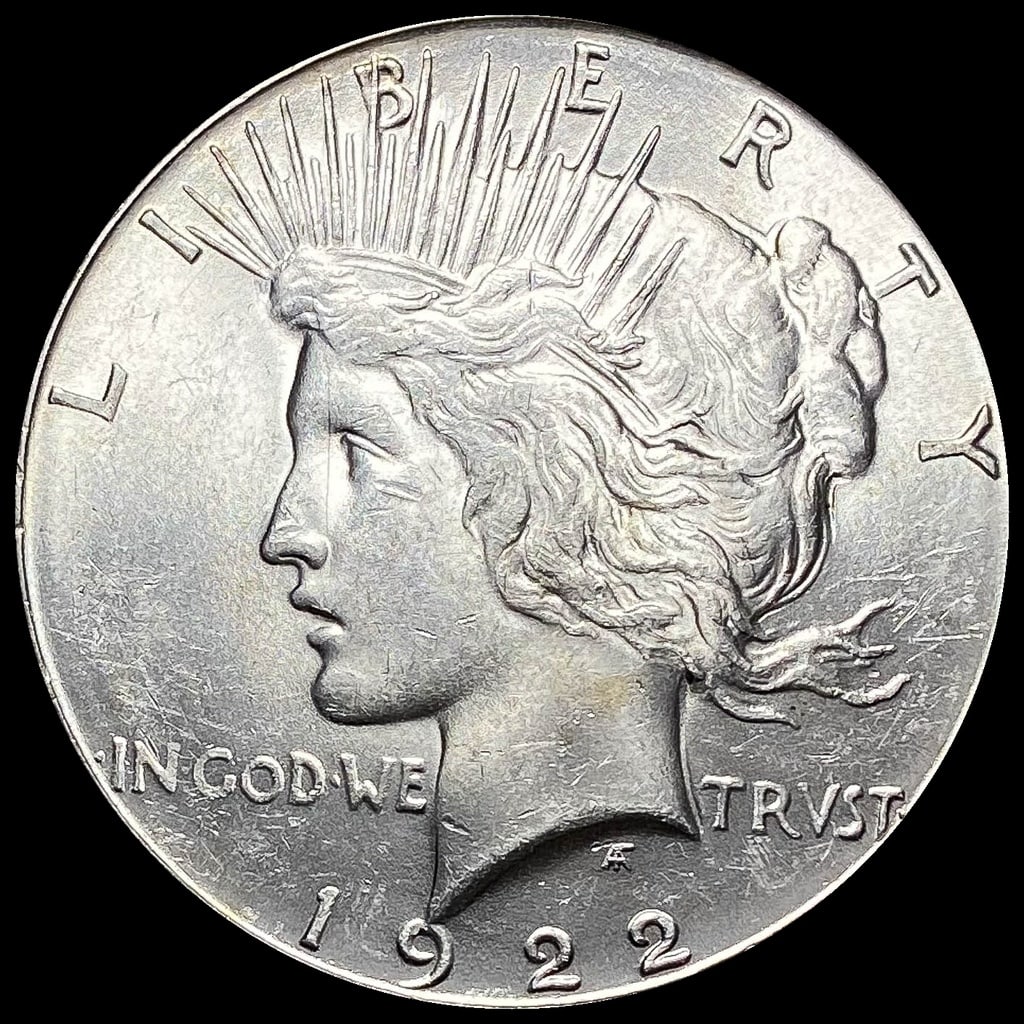 1922-S Silver Peace Dollar UNCIRCULATED: 1922-S Silver Peace Dollar UNCIRCULATED
