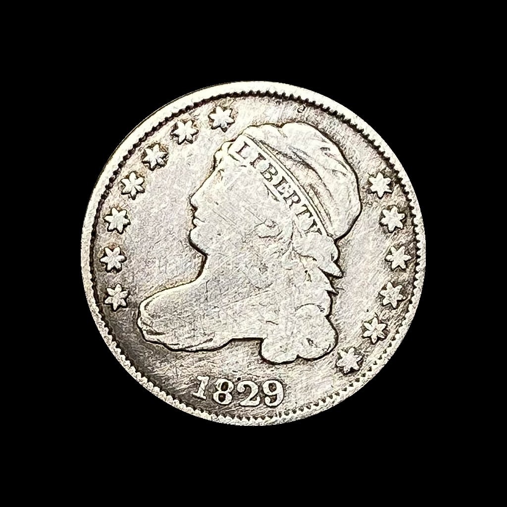 1829 Capped Bust Dime NICELY CIRCULATED (1 of 2)