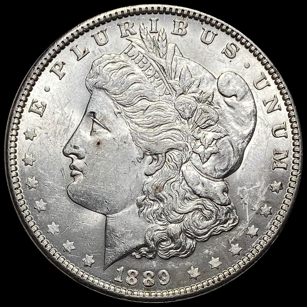 1889 Silver Morgan Dollar CHOICE BU (1 of 2)