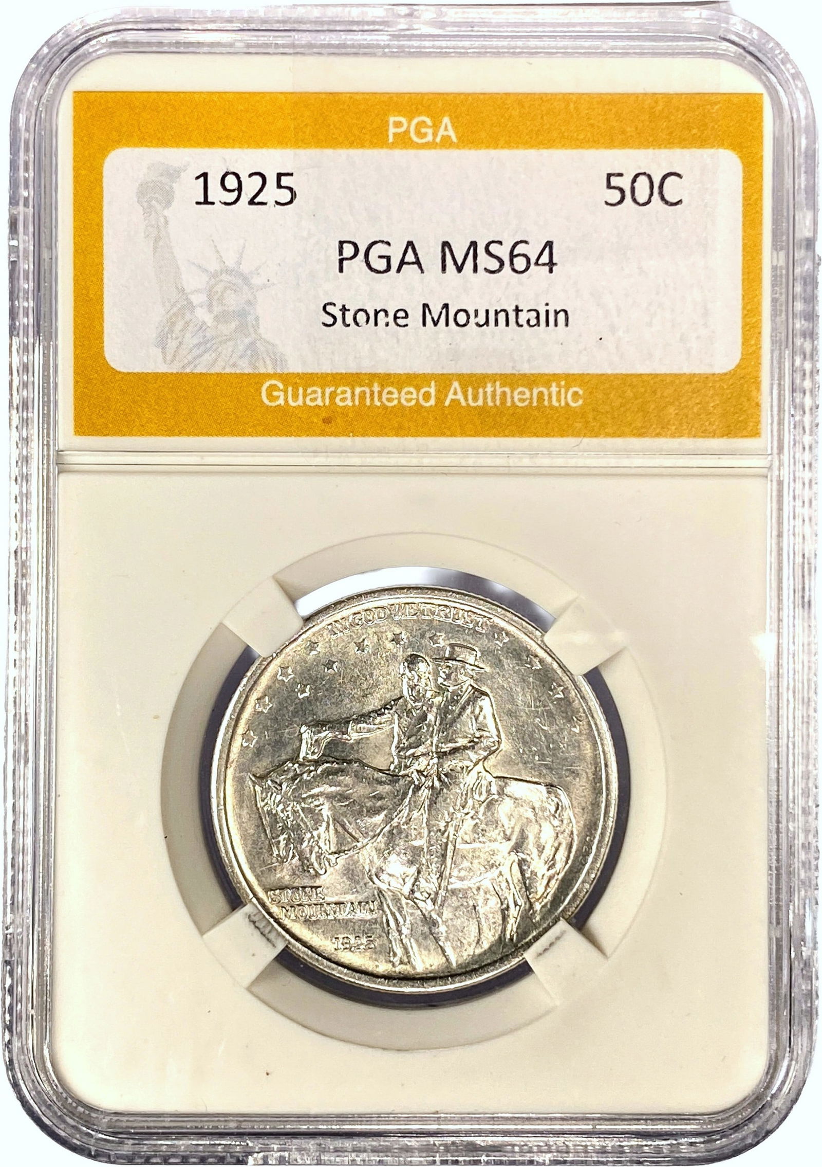 1925 Stone Mountain 50C PGA MS64 (1 of 2)