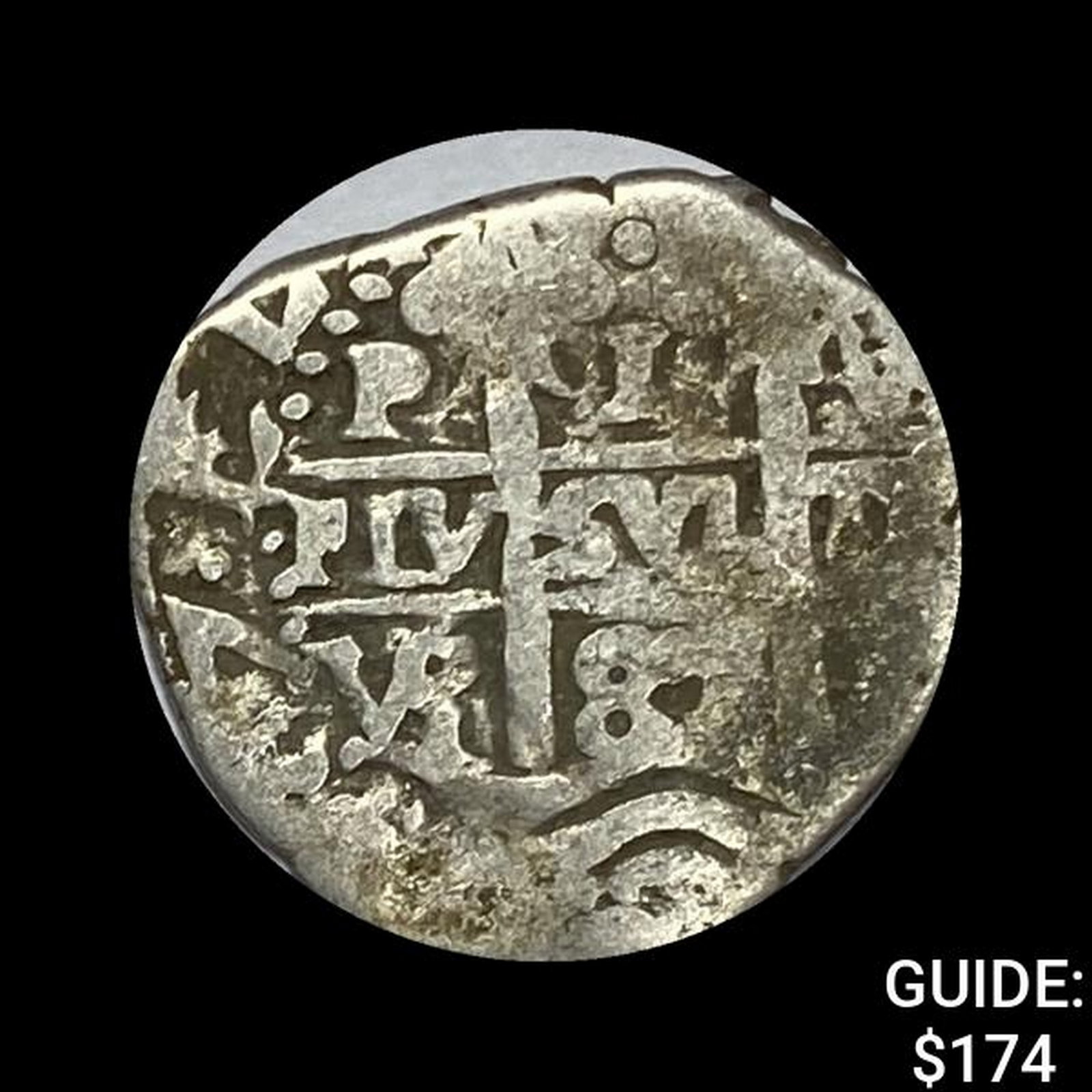 1500s-1600s Spanish Colonial Silver Cob NEARLY UNCIRCULATED: 1500s-1600s Spanish Colonial Silver Cob NEARLY UNCIRCULATED