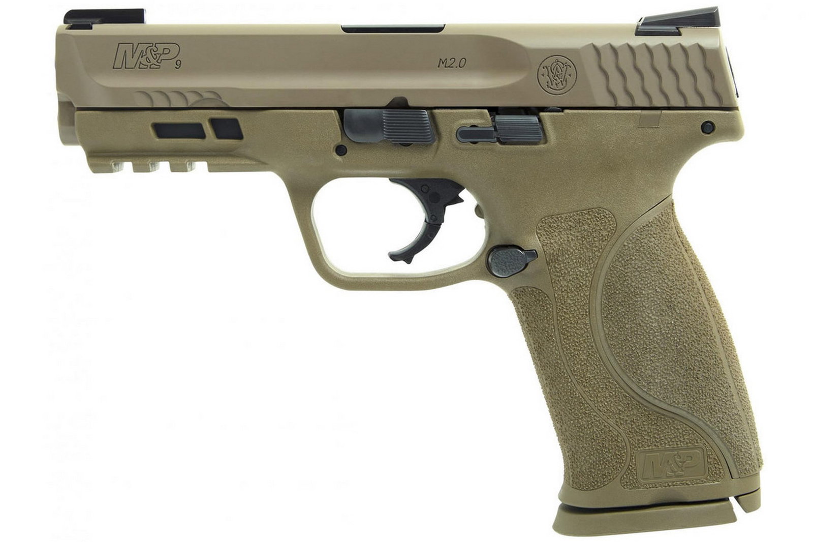Smith & Wesson M&P9 M2.0 Compact FDE 9mm Pistol: Smith & Wesson M&P9 M2.0 Compact FDE 9mm Pistol