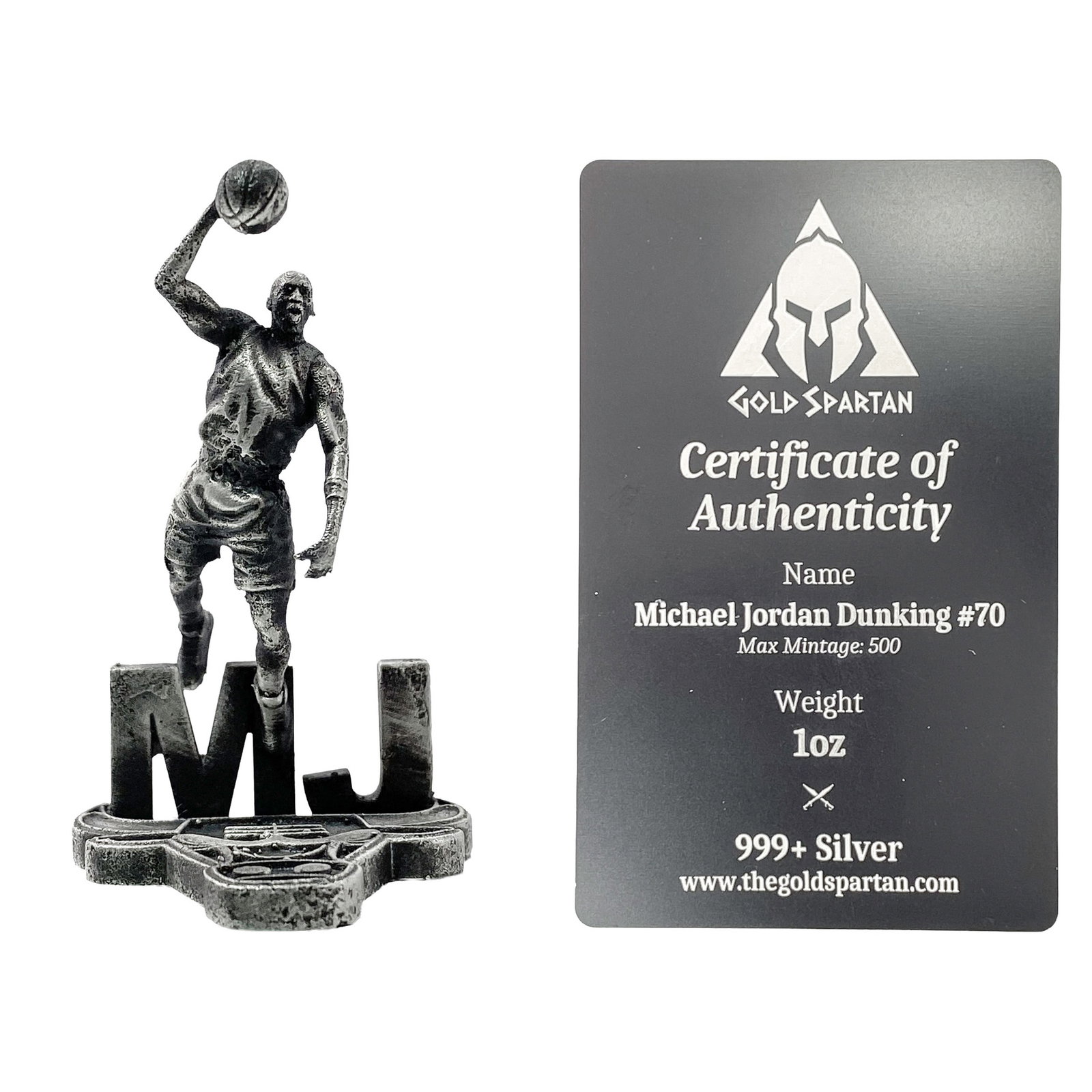 1oz Silver Michael Jordan Dunking: 1oz Silver Michael Jordan Dunking