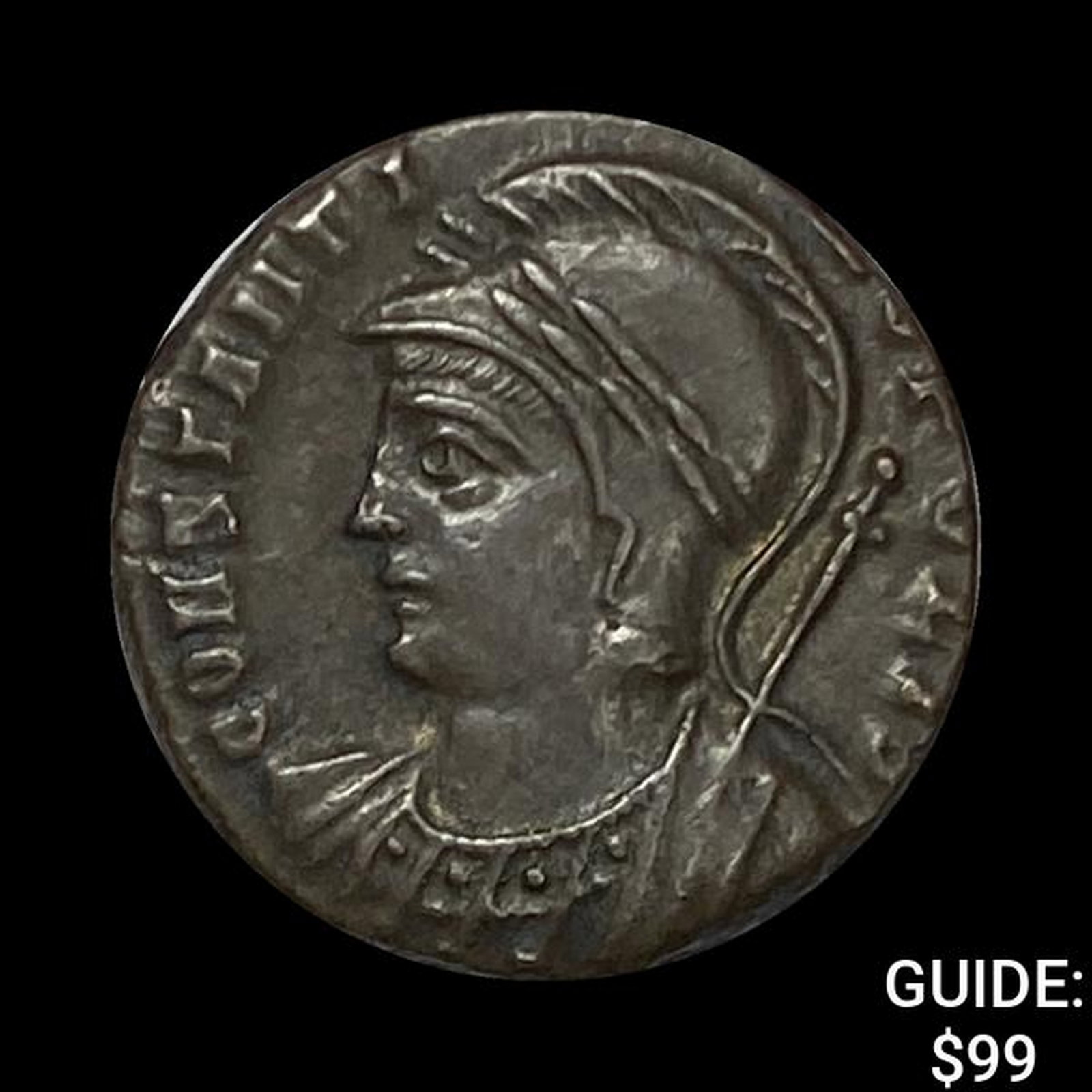 Roman Constantinopolis Bronze Follis CHOICE AU: Roman Constantinopolis Bronze Follis CHOICE AU