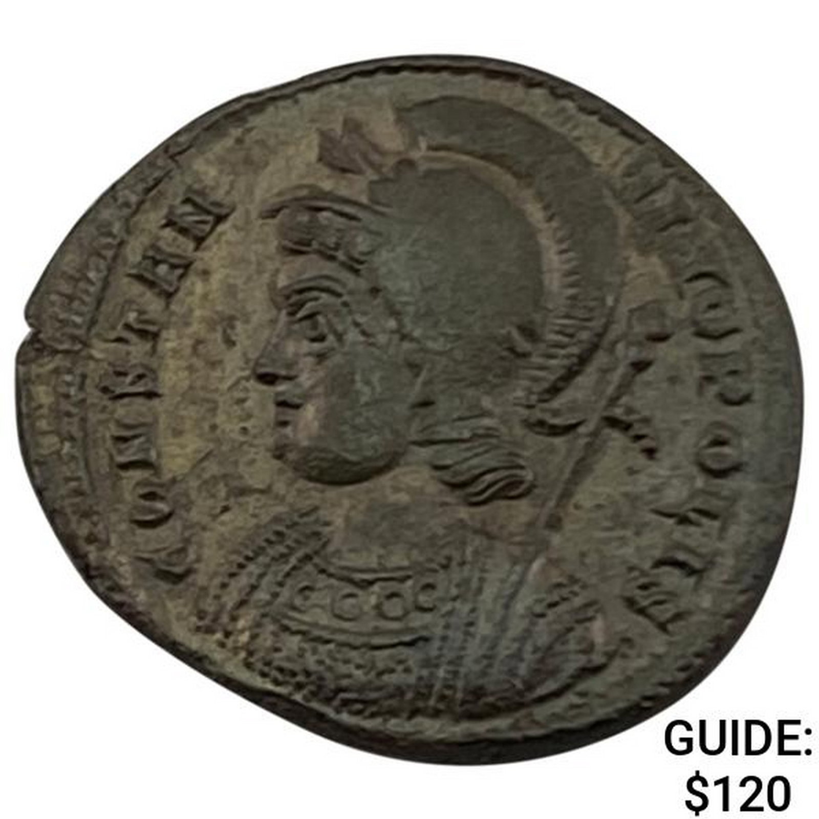 Roman Constantinian 330-340 AD BI Nummus UNCIRCULATED: Roman Constantinian 330-340 AD BI Nummus UNCIRCULATED
