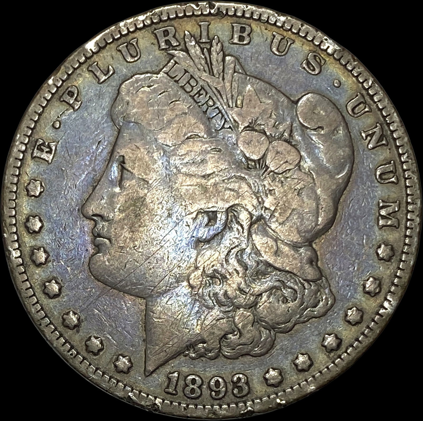 1893 Morgan Silver Dollar LIGHTLY CIRCULATED (1 of 2)