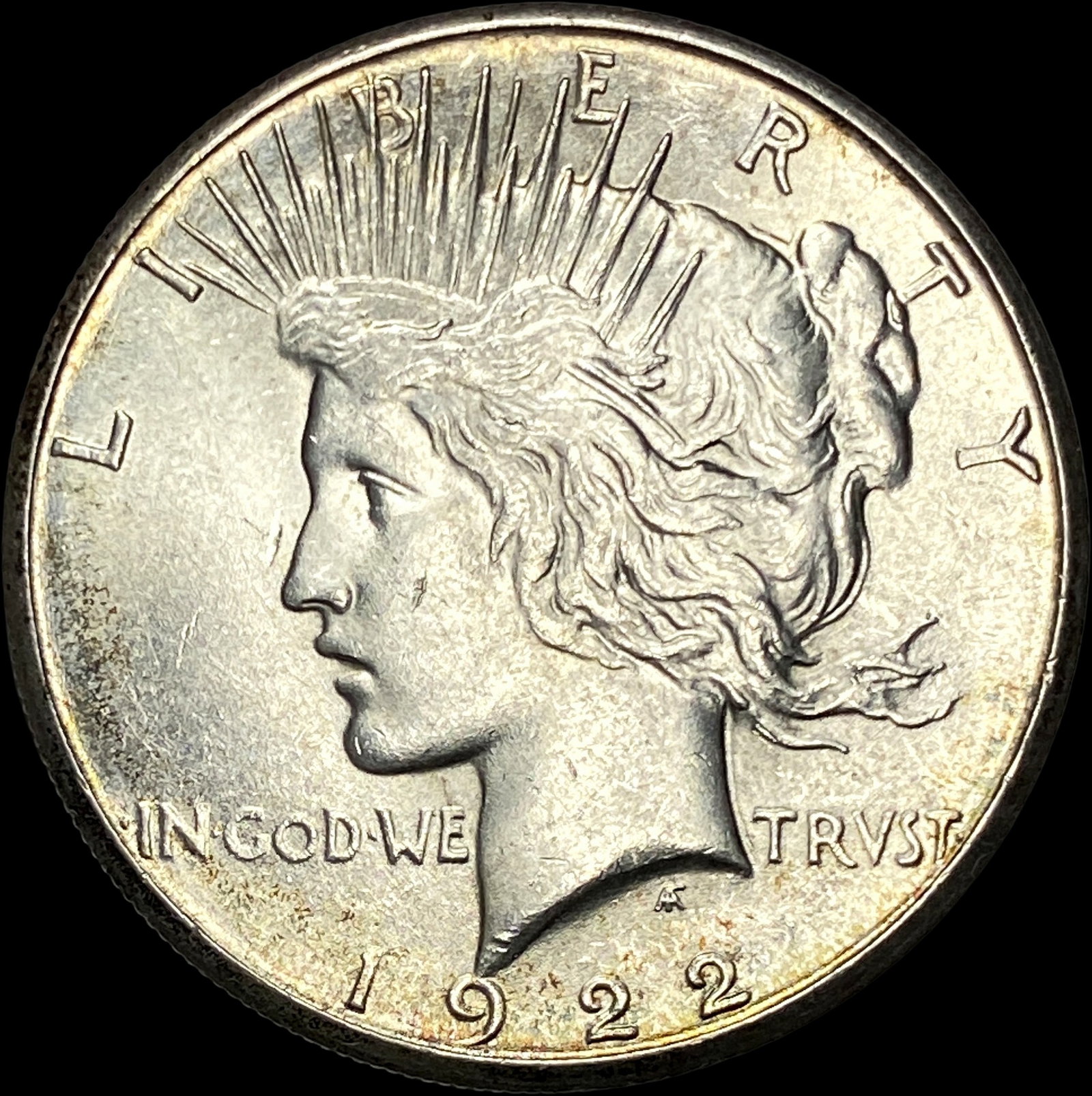 1922-S Silver Peace Dollar NICELY CIRCULATED: 1922-S Silver Peace Dollar NICELY CIRCULATED