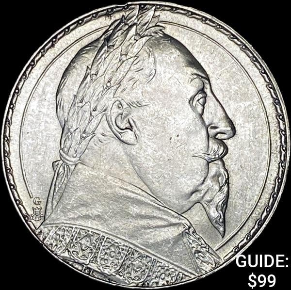 1932 Sweden Gustaf II Silver 2 Kronor UNCIRCULATED (1 of 2)