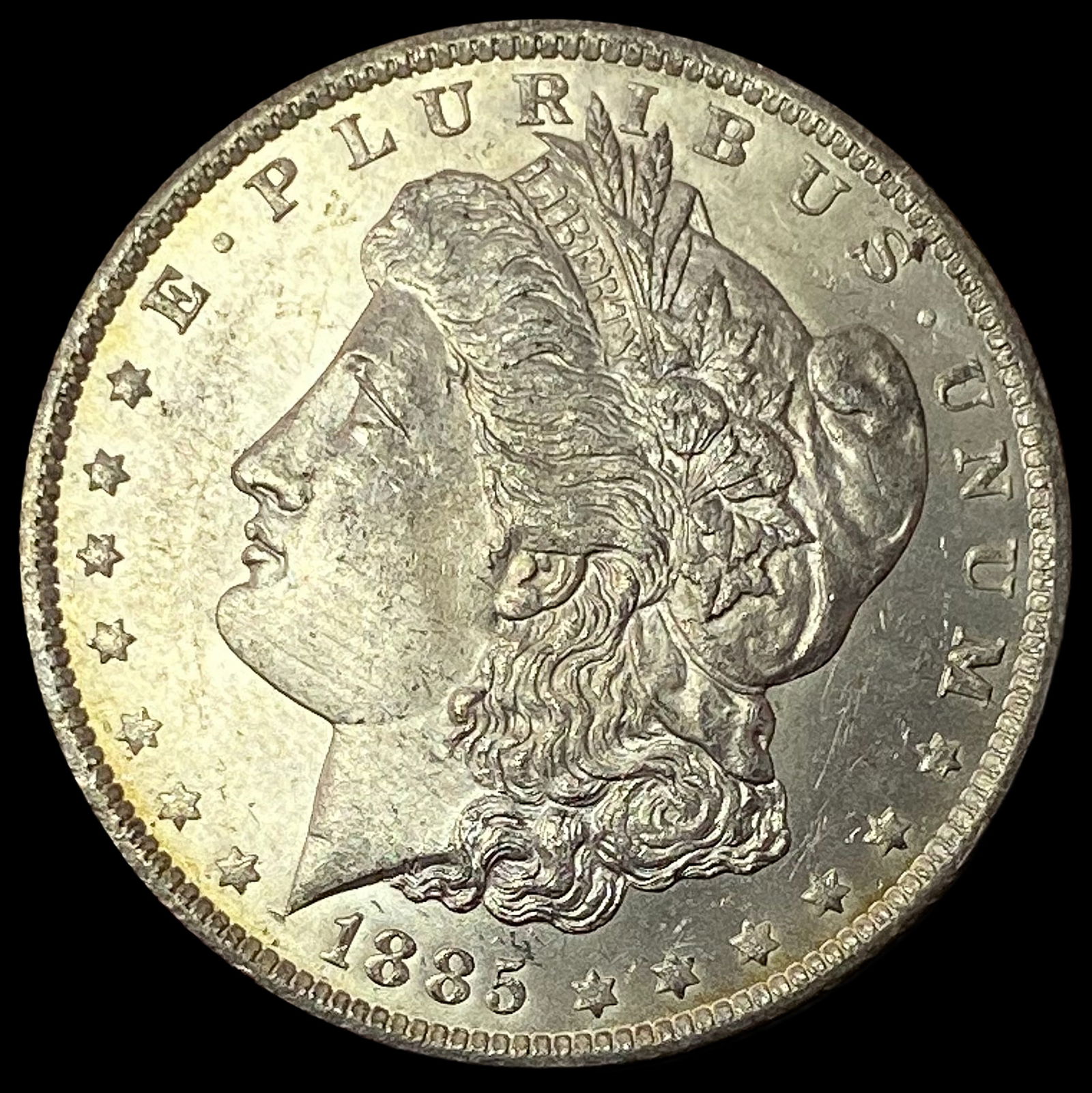 1885-O Silver Morgan Dollar CHOICE BU (1 of 2)