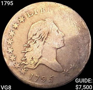 1795 Flowing Hair Half Dollar NICELY CIRCULATED: 1795 Flowing Hair Half Dollar NICELY CIRCULATED