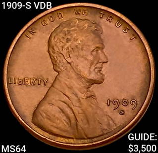 1909-S VDB Wheat Cent CHOICE BU: 1909-S VDB Wheat Cent CHOICE BU