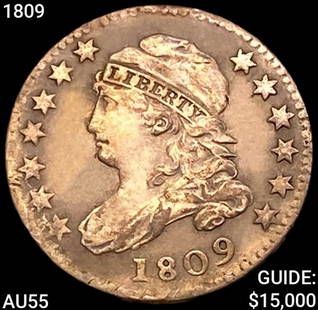 1809 Capped Bust Dime HIGH GRADE: 1809 Capped Bust Dime HIGH GRADE