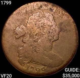 1799 Draped Bust Large Cent LIGHTLY CIRCULATED: 1799 Draped Bust Large Cent LIGHTLY CIRCULATED