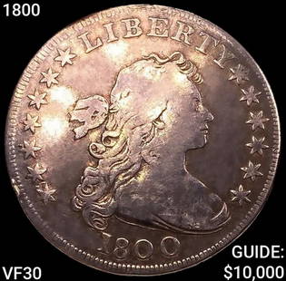 1800 Draped Bust Dollar LIGHTLY CIRCULATED: 1800 Draped Bust Dollar LIGHTLY CIRCULATED