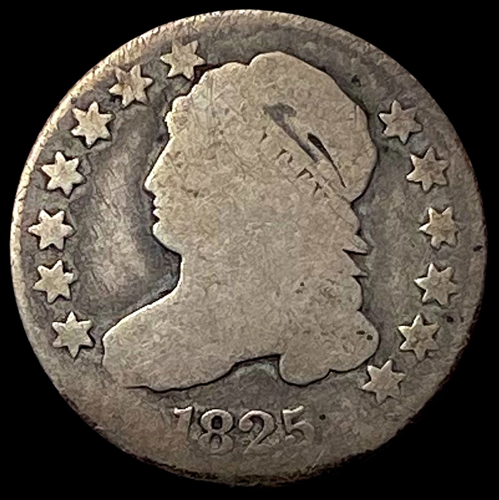 1825 Capped Bust Dime NICELY UNCIRCULATED (1 of 2)
