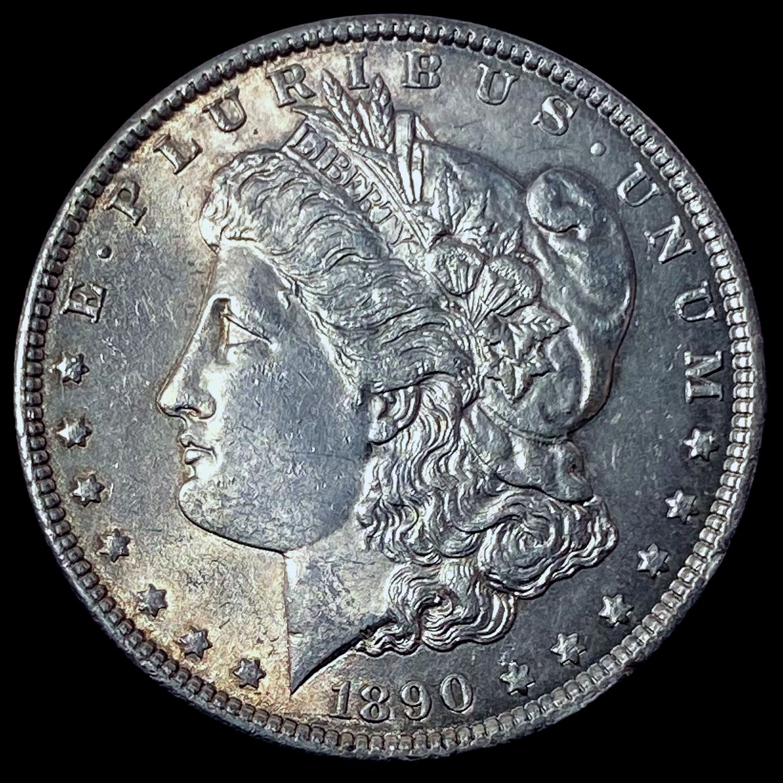 1890 Morgan Silver Dollar CHOICE BU (1 of 2)