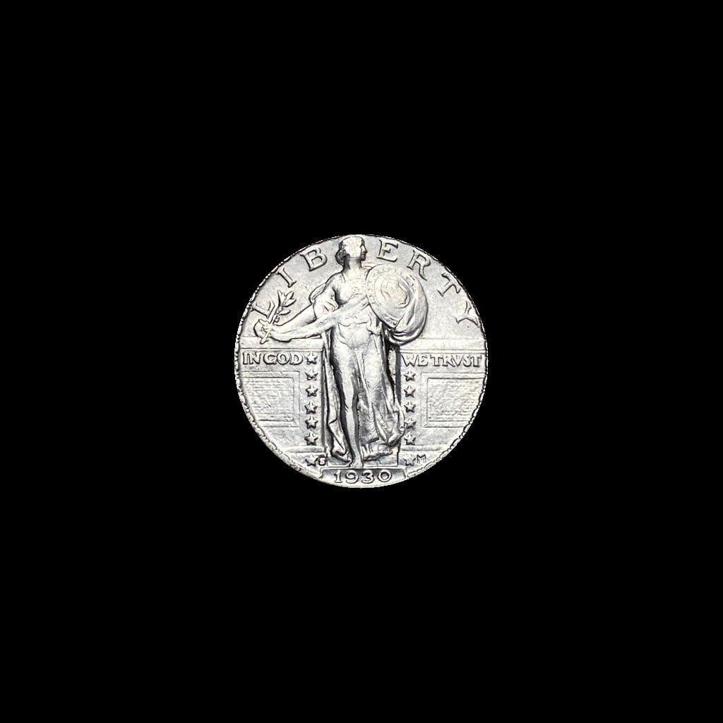 1930-S Standing Liberty Silver Quarter CLOSELY UNCIRCULATED (1 of 2)