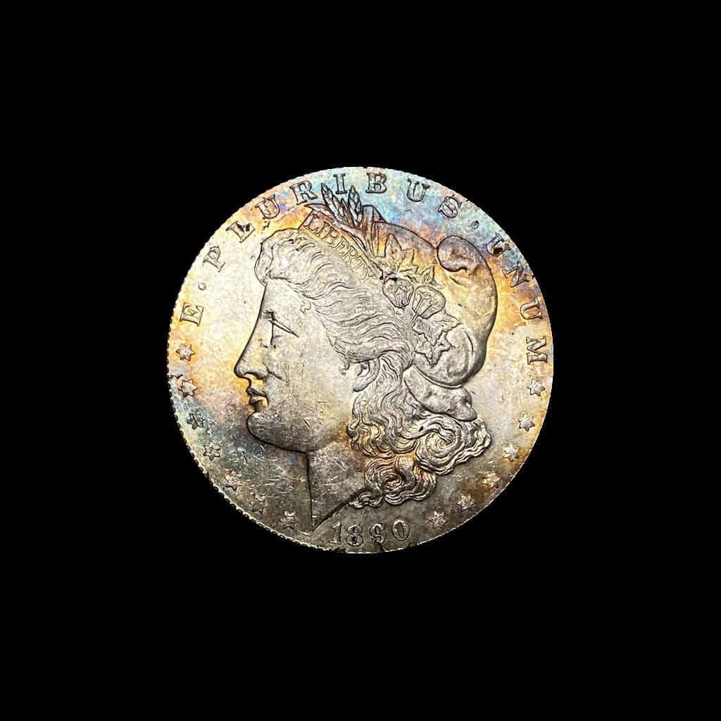 1890 Morgan Silver Dollar GEM BU (1 of 2)