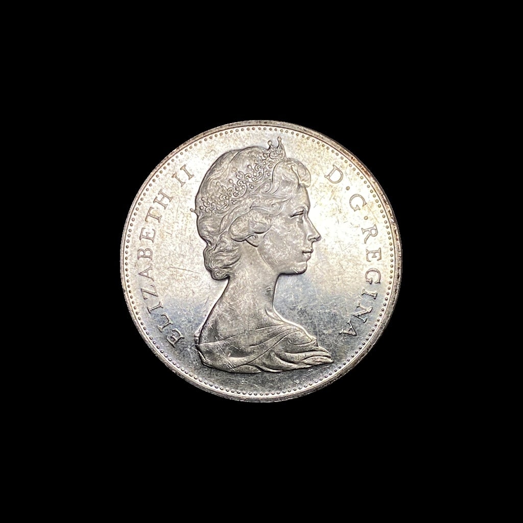1965 Canada Silver Dollar GEM BU (1 of 2)
