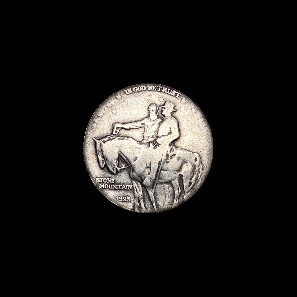 1925 Silver Half Dollar Stone Mountain LIGHTLY CIRCULATED (1 of 2)