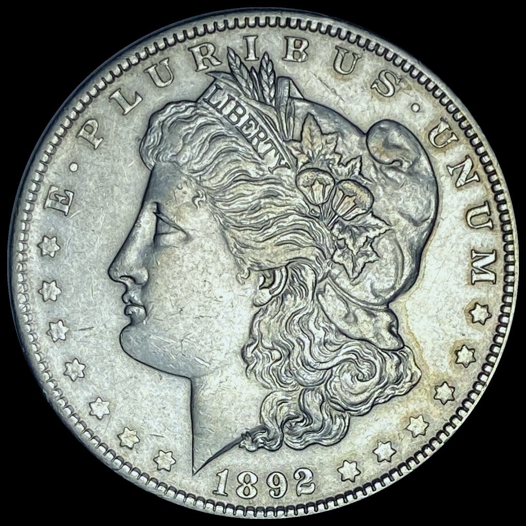1892 Silver Morgan Dollar CHOICE AU (1 of 2)