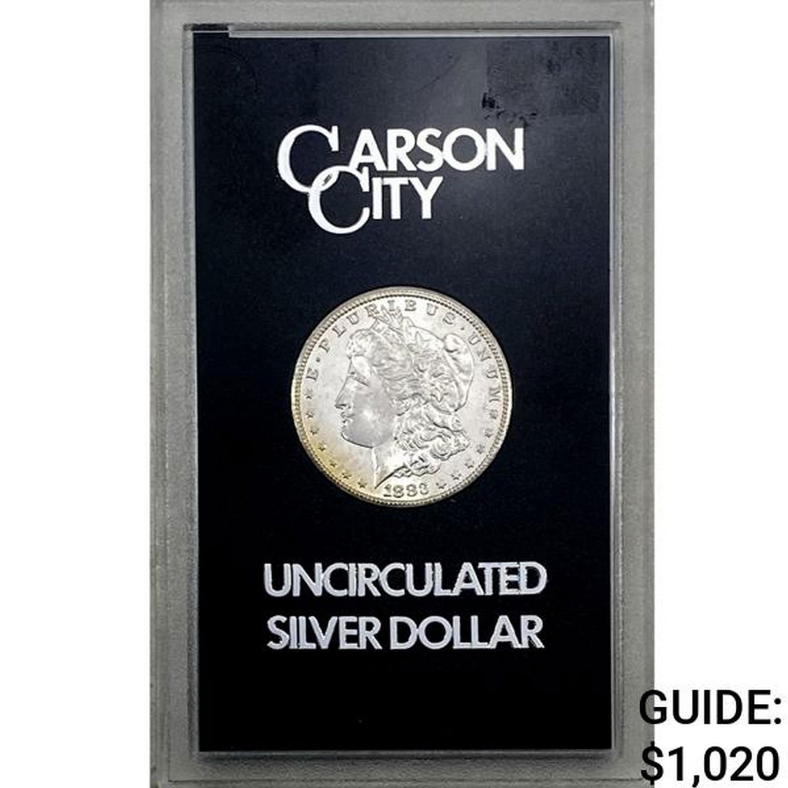 1883-CC Morgan Silver Dollar GSA UNC (1 of 2)