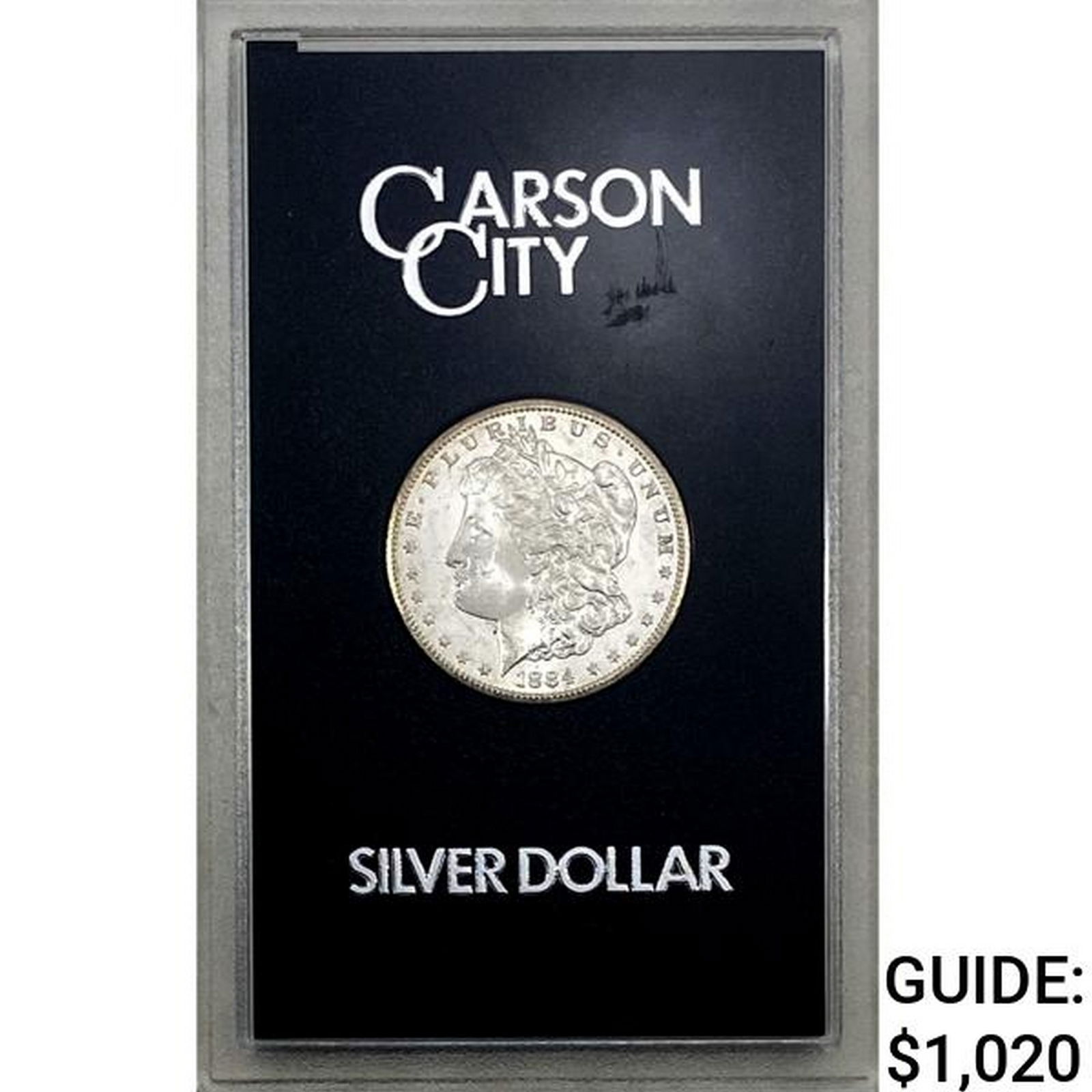 1884-CC Morgan Silver Dollar GSA UNC (1 of 3)