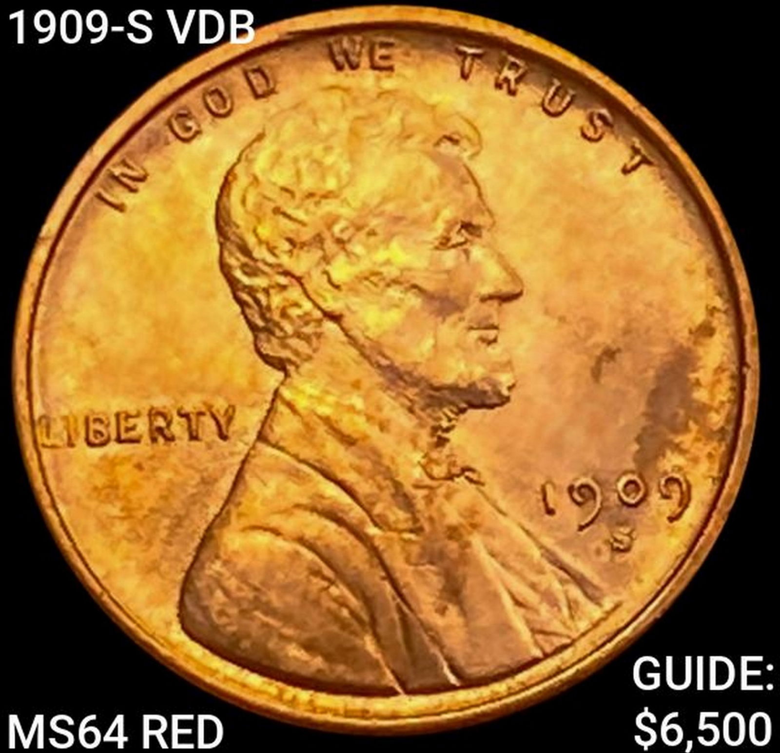 1909-S VDB Wheat Cent CHOICE BU RD (1 of 2)