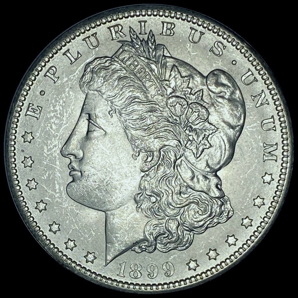 1899-O Morgan Silver Dollar GEM BU (1 of 2)