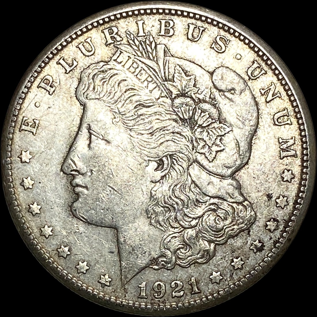 1921-S Silver Morgan Dollar CLOSELY UNCIRCULATED (1 of 2)