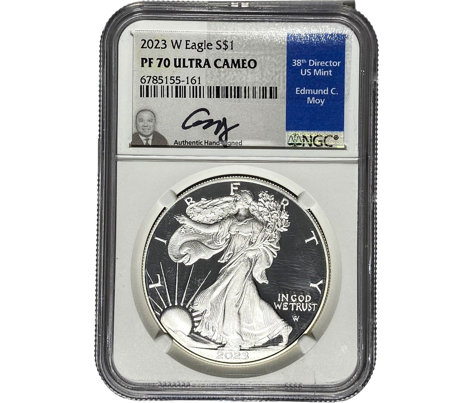 2023 $1 Silver Eagle NGC PF70 UC (1 of 2)