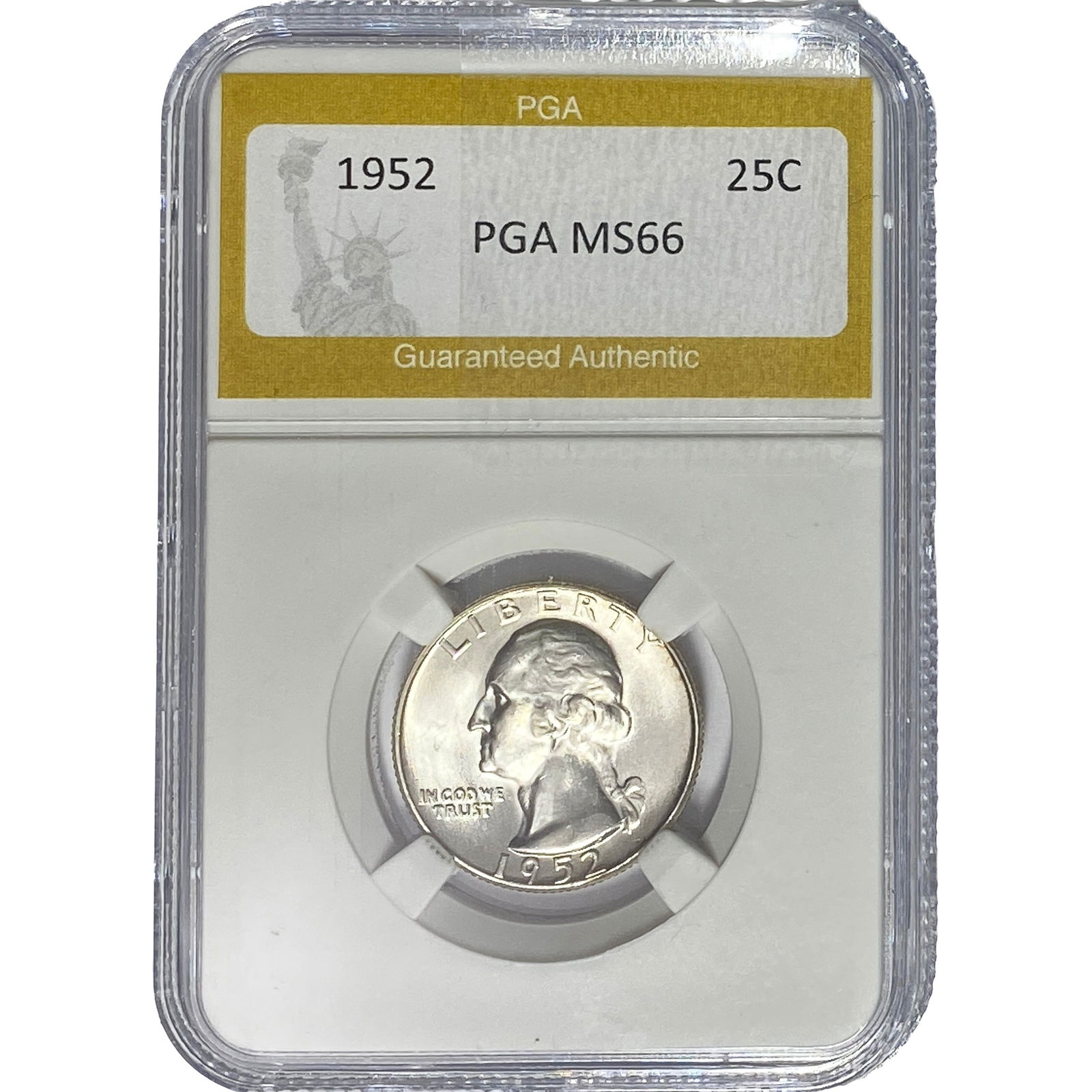 1952 Washington Silver Quarter PGA MS66 (1 of 2)
