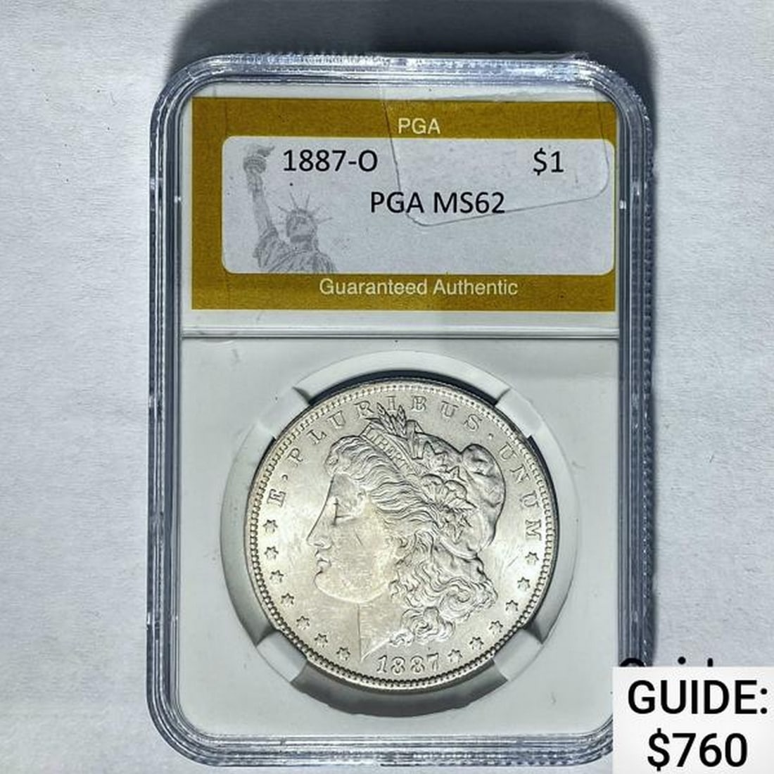 1887-O Morgan Dollar PGA MS62 SILVER (1 of 2)