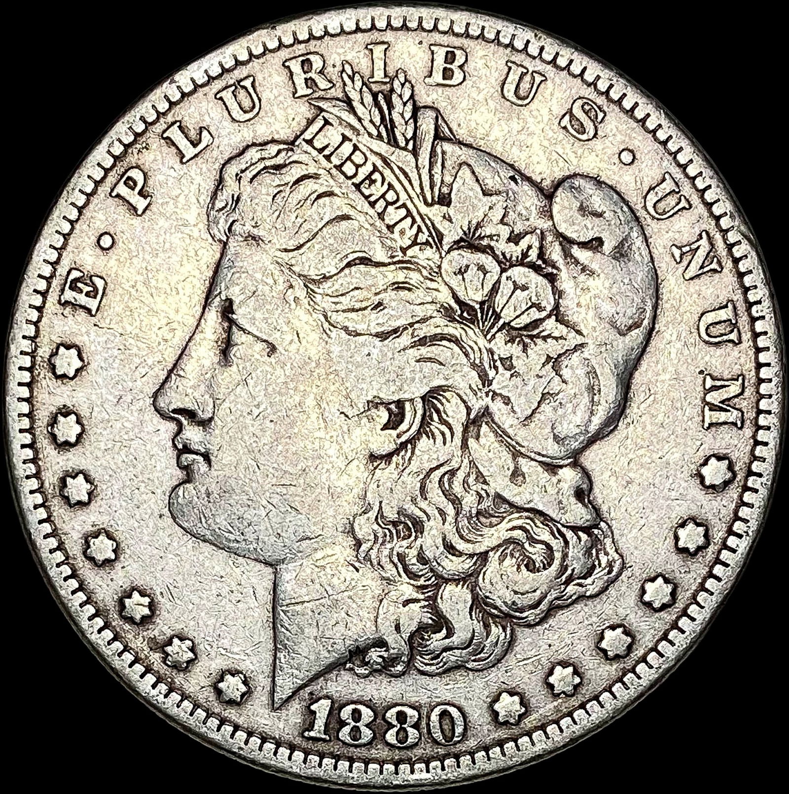 1880 Morgan Silver Dollar NEARLY UNCIRCULATED (1 of 2)