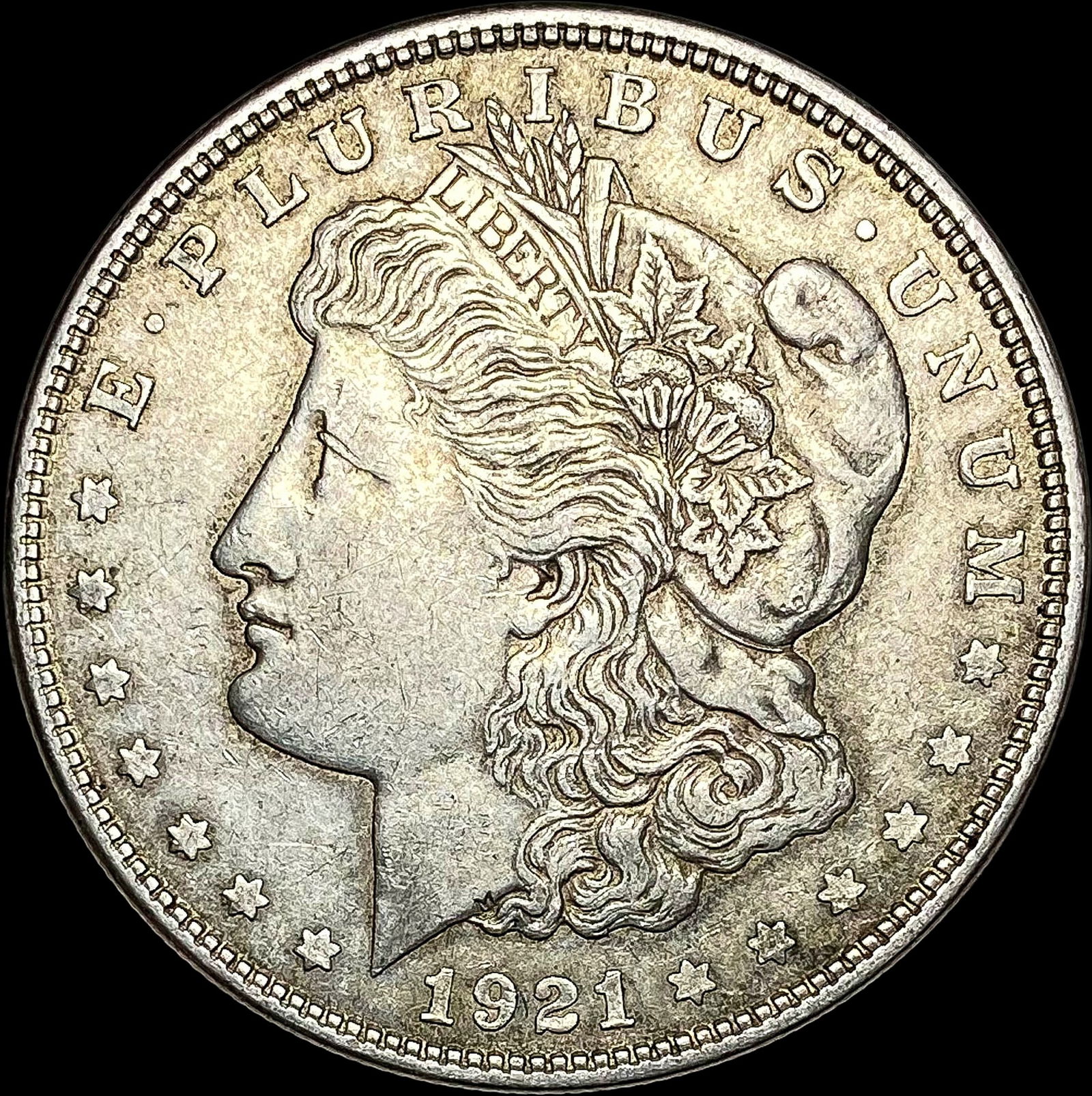 1921 Silver Morgan Dollar CLOSELY UNCIRCULATED (1 of 2)