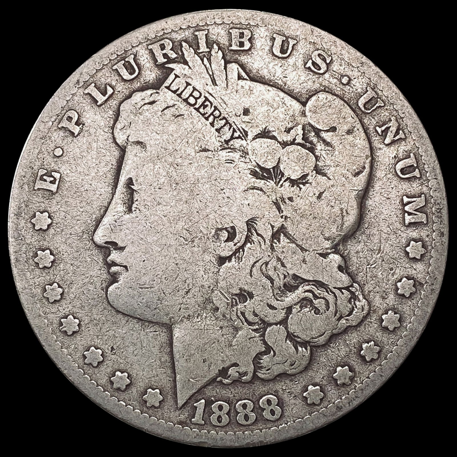 1888-S Morgan Silver Dollar NICELY CIRCULATED (1 of 2)